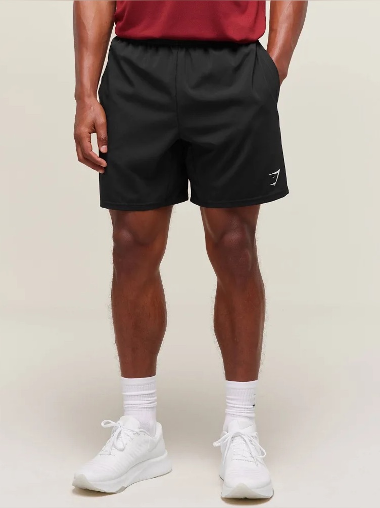 Gymshark Men's Sport 7" Training Shorts - Black - Size Large